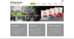 Desktop Screenshot of dutchpack.eu